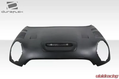 2007-2013 Mini Cooper Hatchback R56 Clubman R55 2009-2015 Cooper convertible R57 2012-2015 Cooper Coupe / Roadster R58 R59 Duraflex Racer Hood - 1 Piece - 113314