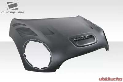 2007-2013 Mini Cooper Hatchback R56 Clubman R55 2009-2015 Cooper convertible R57 2012-2015 Cooper Coupe / Roadster R58 R59 Duraflex Racer Hood - 1 Piece - 113314