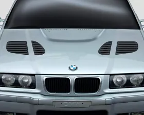 1992-1998 BMW 3 Series M3 E36 4DR Duraflex GTR Hood - 1 Piece