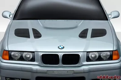 1992-1998 BMW 3 Series M3 E36 4DR Duraflex GTR Hood - 1 Piece - 113317
