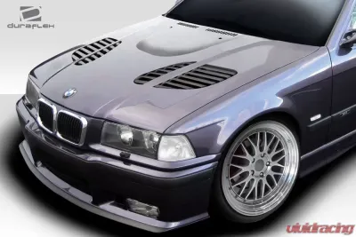1992-1998 BMW 3 Series M3 E36 4DR Duraflex GTR Hood - 1 Piece - 113317