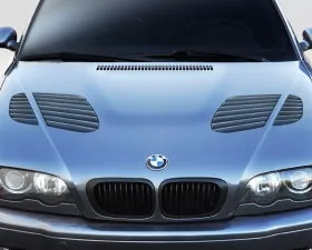 2001-2003 BMW M3 E46 2DR Duraflex GTR Hood - 1 Piece