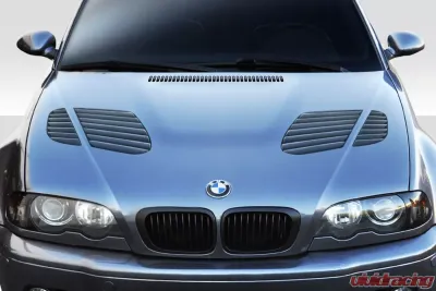 2001-2003 BMW M3 E46 2DR Duraflex GTR Hood - 1 Piece - 113318