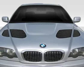 1999-2001 BMW 3 Series E46 4DR Duraflex GTR Hood - 1 Piece