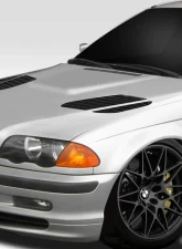 1999-2001 BMW 3 Series E46 4DR Duraflex GTR Hood - 1 Piece                                     - 113319 - Image 2