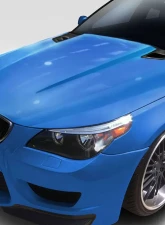 2004-2010 BMW 5 Series E60 Duraflex DTM Hood - 1 Piece                                     - 113321 - Image 2