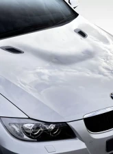 2006-2008 BMW 3 Series E90 4DR Duraflex M3 Look Hood - 1 Piece                                     - 113322 - Image 2