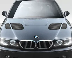 2004-2006 BMW 3 Series E46 2DR Duraflex GTR Hood - 1 Piece