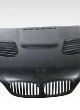 2004-2006 BMW 3 Series E46 2DR Duraflex GTR Hood - 1 Piece                                     - 113326 - Image 8