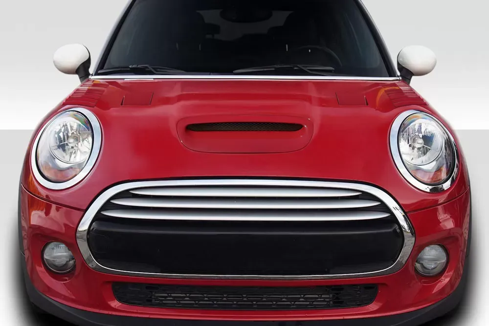 2014-2020 Mini Cooper S F55 F56 F57 Duraflex Racer Hood - 1 Piece - 113327