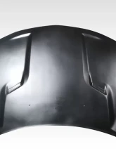 2006-2010 Dodge Charger Duraflex SRT2 Look Hood - 1 Piece                                     - 113333 - Image 3