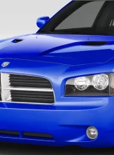 2006-2010 Dodge Charger Duraflex SRT2 Look Hood - 1 Piece                                     - 113333 - Image 2