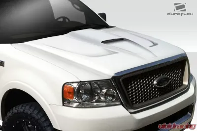2004-2008 Ford F-150 / 2006-2008 Lincoln Mark LT Duraflex Shark Hood - 1 Piece - 113339
