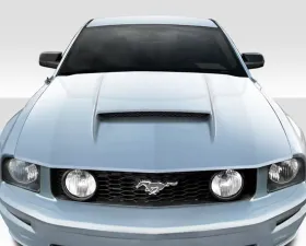 2005-2009 Ford Mustang Duraflex CVX Version 2 Hood - 1 Piece