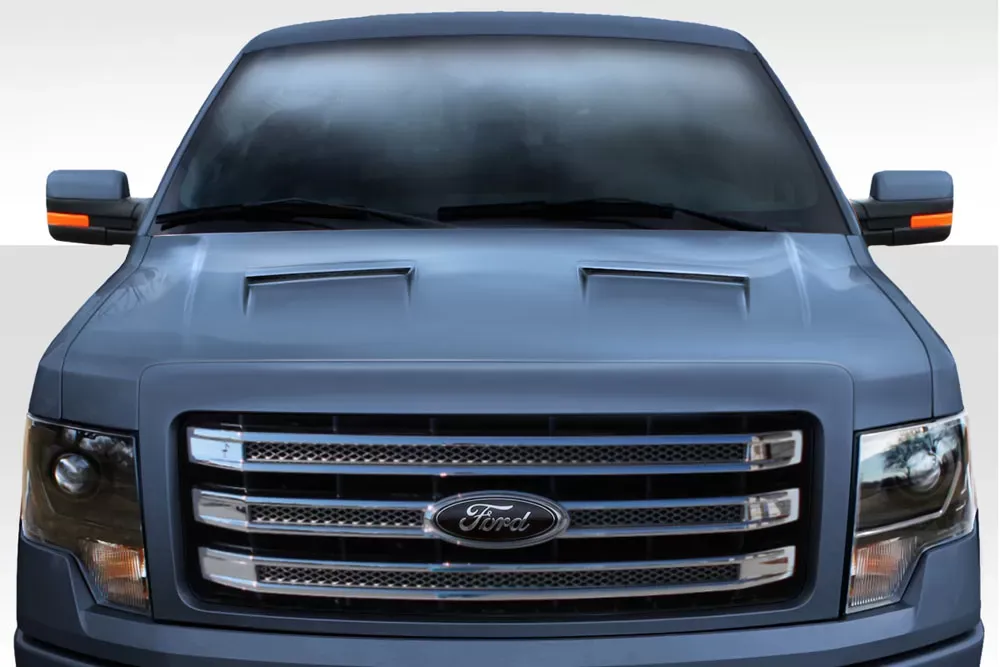 2009-2014 Ford F-150 Duraflex Ram Air Hood - 1 Piece - 113342