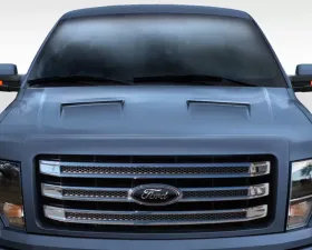 2009-2014 Ford F-150 Duraflex Ram Air Hood - 1 Piece