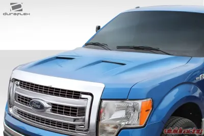 2009-2014 Ford F-150 Duraflex Ram Air Hood - 1 Piece - 113342