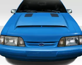 1987-1993 Ford Mustang Duraflex GT500 Hood - 1 Piece