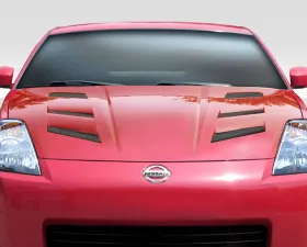 2003-2006 Nissan 350Z Z33 Duraflex AM-S Hood - 1 Piece