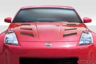 2003-2006 Nissan 350Z Z33 Duraflex AM-S Hood - 1 Piece - 113354