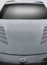 2003-2006 Nissan 350Z Z33 Duraflex TS-2 Hood - 1 Piece                                     - 113356 - Image 10