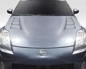 2007-2008 Nissan 350Z Z33 Duraflex TS-3 Hood - 1 Piece