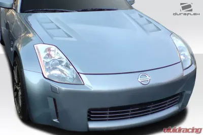 2007-2008 Nissan 350Z Z33 Duraflex TS-3 Hood - 1 Piece - 113357