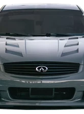 2003-2007 Infiniti G Coupe G35 Duraflex AM-S Hood - 1 Piece                                     - 113359 - Image 6