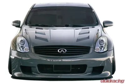 2003-2007 Infiniti G Coupe G35 Duraflex AM-S Hood - 1 Piece - 113359