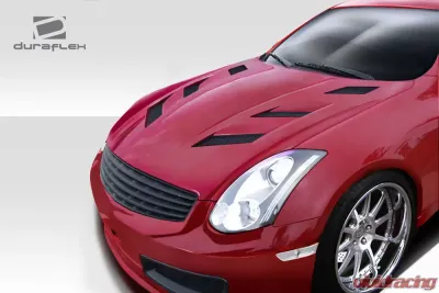 2003-2007 Infiniti G Coupe G35 Duraflex AM-S Hood - 1 Piece - 113359