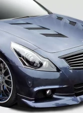 2007-2013 Infiniti G Sedan G25 G35 G37 / Q40 Duraflex AM-S Hood - 1 Piece                                     - 113360 - Image 2