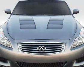 2007-2013 Infiniti G Sedan G25 G35 G37 / Q40 Duraflex TS-1 Hood - 1 Piece