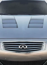 2007-2013 Infiniti G Sedan G25 G35 G37 / Q40 Duraflex TS-1 Hood - 1 Piece                                     - 113361 - Image 6
