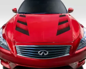 2008-2015 Infiniti G37 | Q60 Duraflex AM-S Hood - 1 Piece