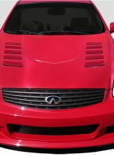 2003-2007 Infiniti G Coupe G35 Duraflex O Design Hood - 1 Piece                                     - 113363 - Image 2