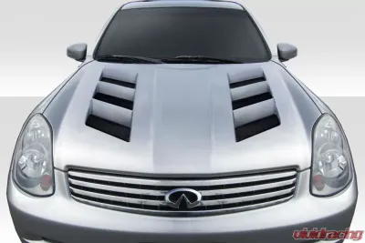 2003-2004 Infiniti G Sedan G35 Duraflex AM-S Hood - 1 Piece - 113364