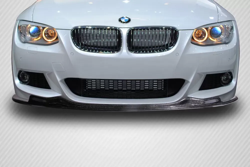 2011-2013 BMW 3 Series E92 2dr E93 Convertible Carbon Creations AK-M Front Lip Spoiler - 1 Piece - 113386
