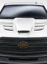 2007-2013 Chevrolet Silverado Duraflex Viper Look Hood - 1 Piece                                     - 113402 - Image 5