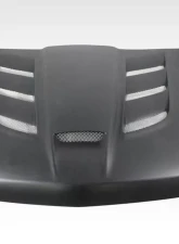 2007-2013 Chevrolet Silverado Duraflex Viper Look Hood - 1 Piece                                     - 113402 - Image 3
