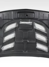 2007-2013 Chevrolet Silverado Duraflex Viper Look Hood - 1 Piece                                     - 113402 - Image 5