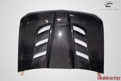 2007-2013 Chevrolet Silverado Carbon Creations Viper Look Hood - 1 Piece - 113403