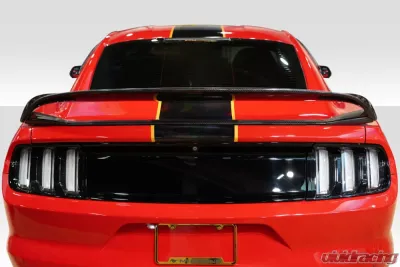 2015-2023 Ford Mustang Coupe Carbon Creations GT350 Look Wing - 1 Piece - 113405