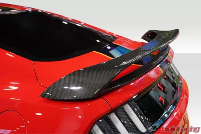 2015-2023 Ford Mustang Coupe Carbon Creations GT350 Look Wing - 1 Piece - 113405