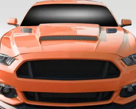 2015-2017 Ford Mustang Duraflex CVX V2 Hood - 1 Piece