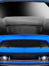 2015-2017 Ford Mustang Carbon Creations CVX V2 Hood - 1 Piece                                     - 113413 - Image 8