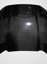 2015-2017 Ford Mustang Carbon Creations CVX V2 Hood - 1 Piece                                     - 113413 - Image 2