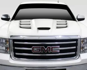2007-2013 GMC Sierra 1500 2007-2010 Sierra 2500 Duraflex Viper Look Hood - 1 Piece