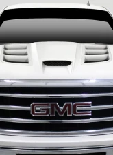 2007-2013 GMC Sierra 1500 2007-2010 Sierra 2500 Duraflex Viper Look Hood - 1 Piece                                     - 113414 - Image 6