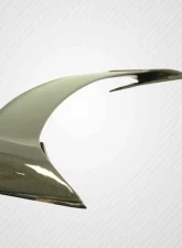 2010-2016 Hyundai Genesis Coupe 2DR Carbon Creations SQX Rear Wing Spoiler - 1 Piece                                     - 113424 - Image 6