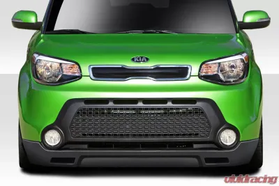 2015-2016 Kia Soul Duraflex Racer Front Lip - 1 Piece - 113431